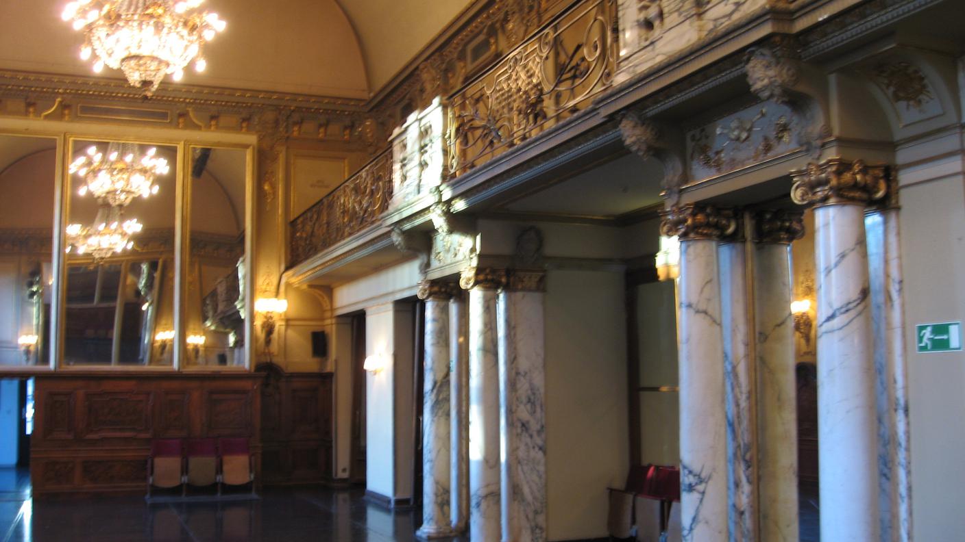 Foyer del teatro del Berliner Ensemble (© RSI - Sabrina Faller)