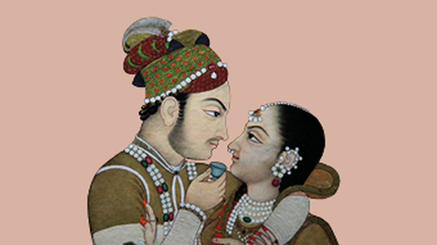 Kamasutra di Vatsyayana, edizioni Marsilio (dettaglio di copertina)