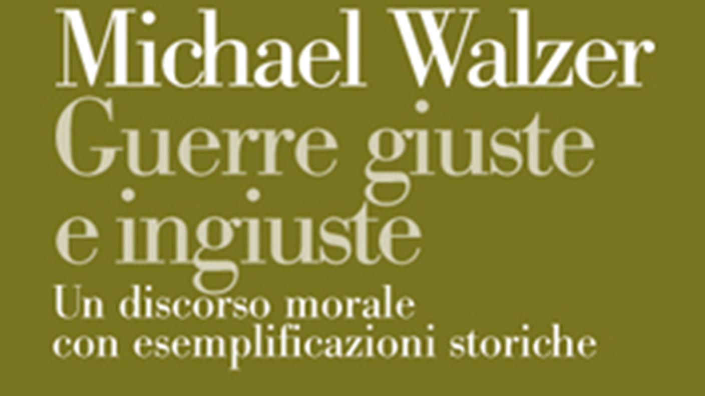 Michael Walzer, "Guerre giuste e ingiuste", Editori Laterza (dettaglio di copertina)