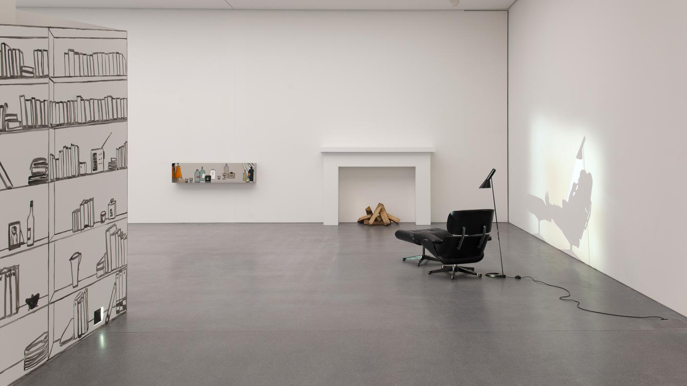 Zilla Leutenegger, Library, 2007 Sammlung Goetz, Medienkunst, München
