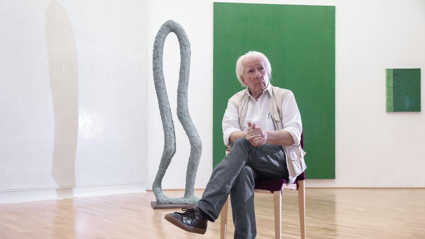Marcel Dupertuis, il pittore, lo scultore