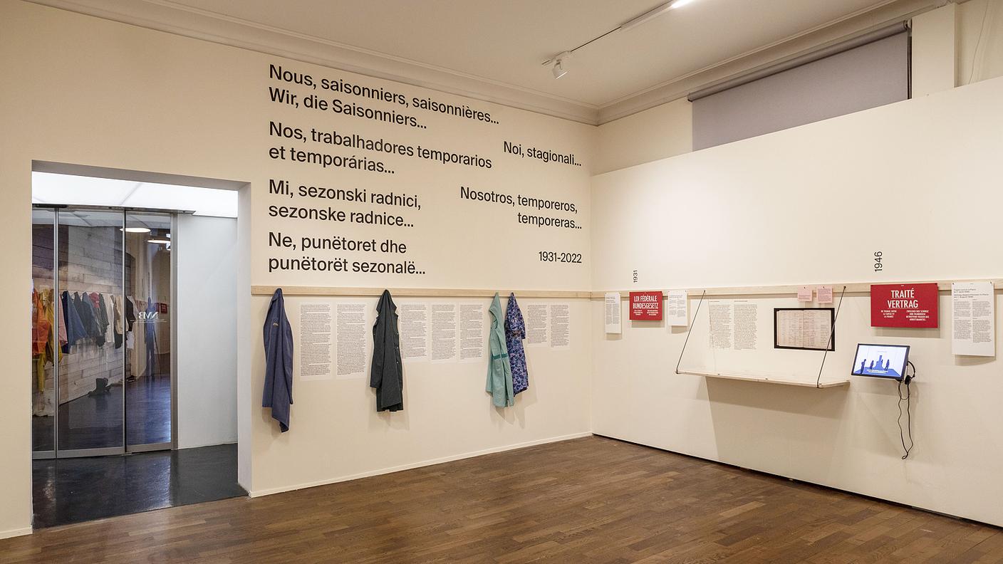 Mostra “Noi, stagionali… 1931-2022”, Neues Museum Bienne