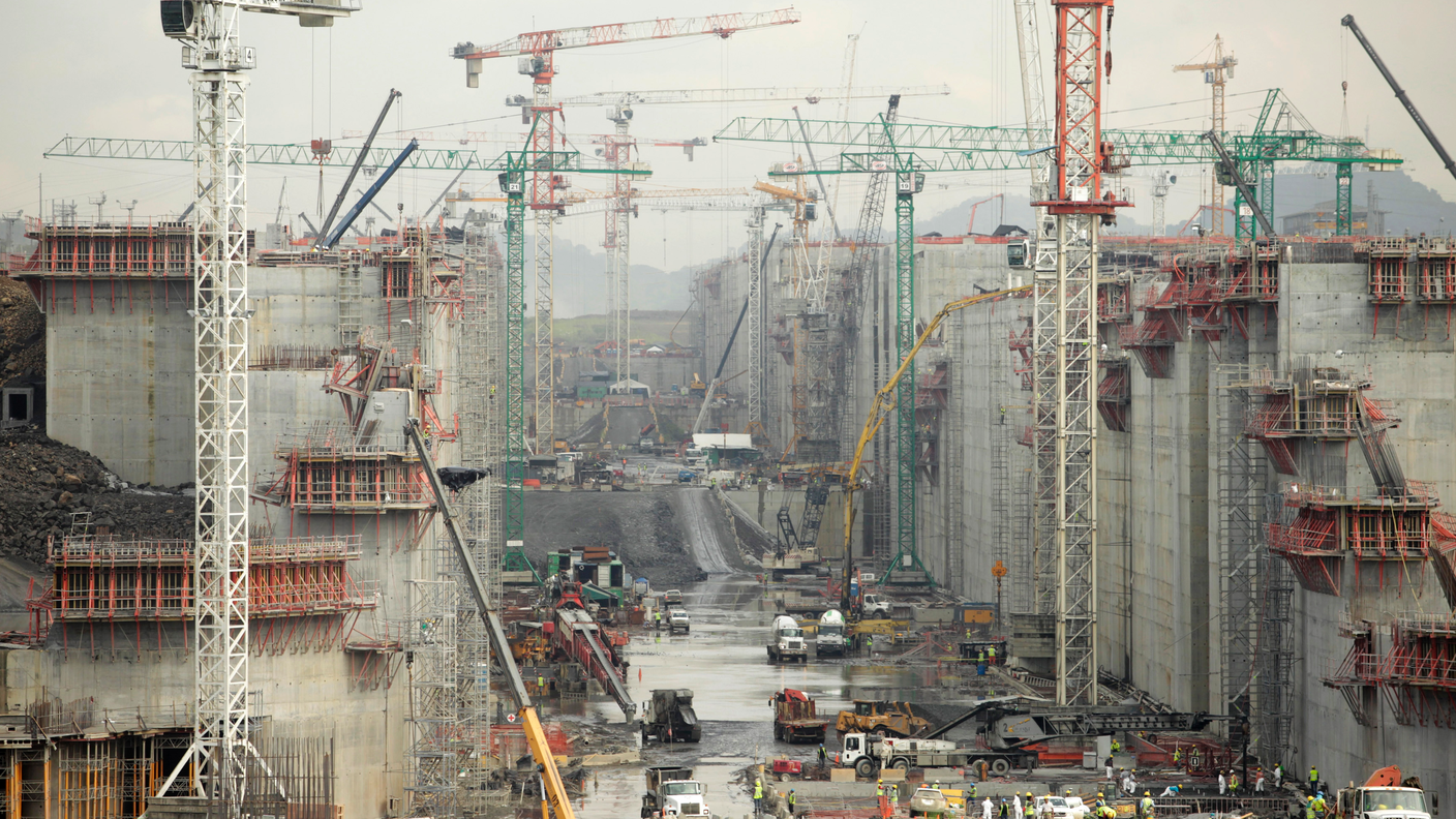 Lavori di ampiamento del Canale di Panama
