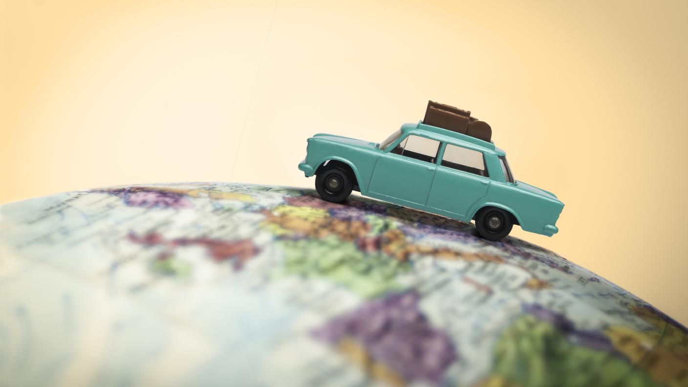 iStock-Automobile, Globo terrestre, Carta geografica, Partire, Viaggi
