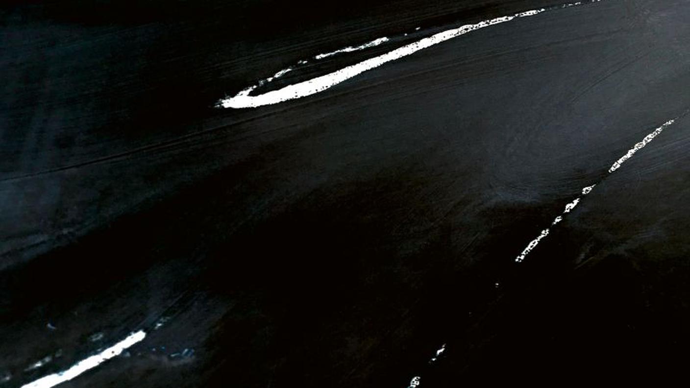 Wolfgang Muthspiel, Scott Colley, Brian Blade: “Angular Blues”; ECM (dettaglio copertina) 