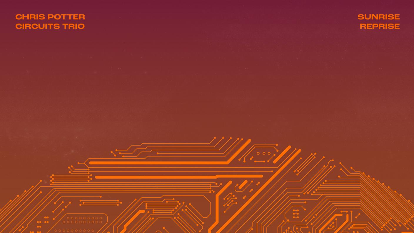 "Sunrise Reprise" di Chris Potter Circuits Trio, Editions Record (dettaglio di copertina)