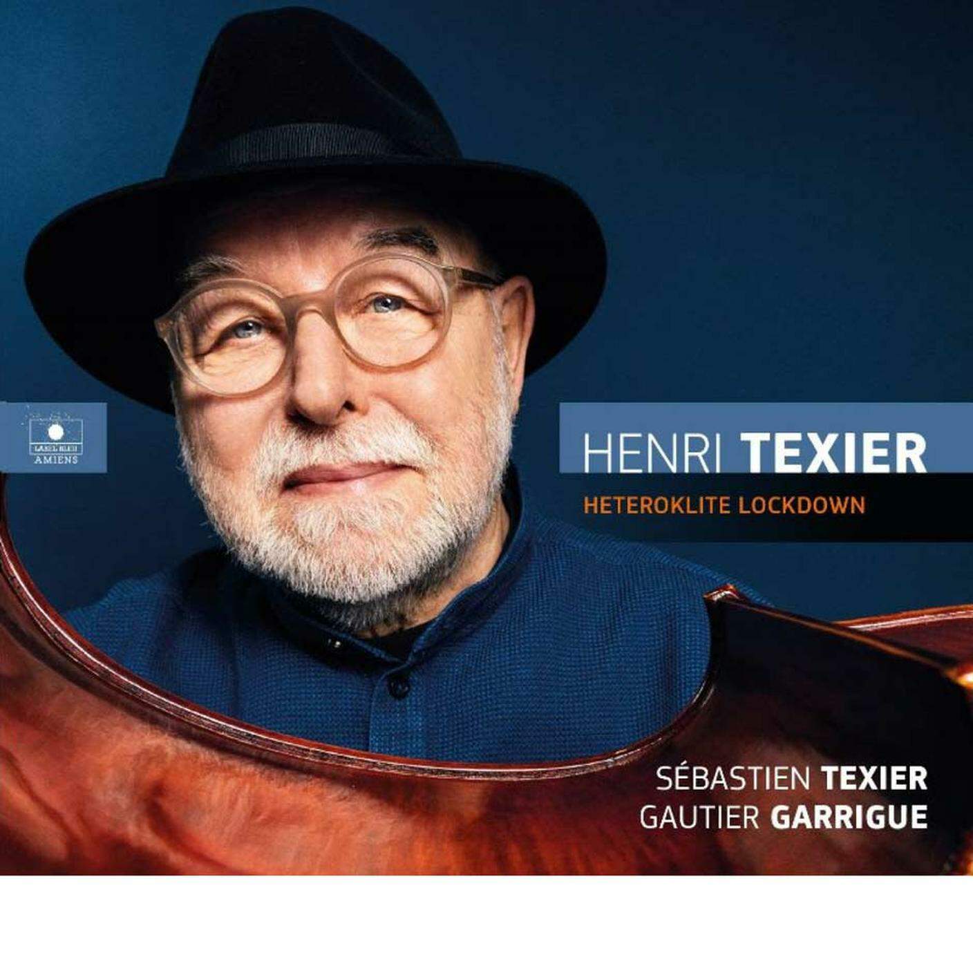 "Heteroklite Lockdown. Sébastien Texier, Gautier Garrigue" di Henri Texier, Label Bleu (dettaglio di copertina)