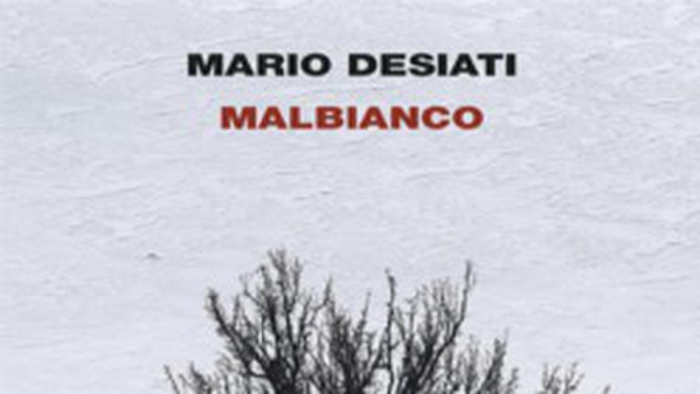 "Malbianco" di Mario Desiati, Einaudi (dettaglio di copertina)