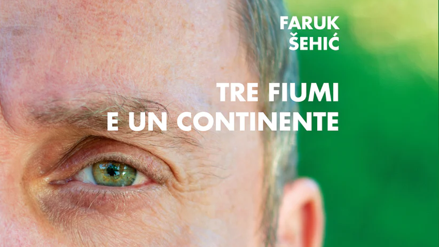 “Tre fiumi e un continente” di Faruk Sehic, Multimedia Edizioni (dettaglio di copertina)