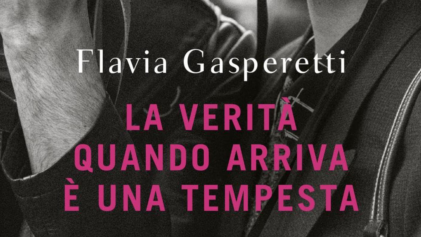 “La verità quando arriva è una tempesta” di Flavia Gasperetti, Bompiani (dettaglio di copertina)
