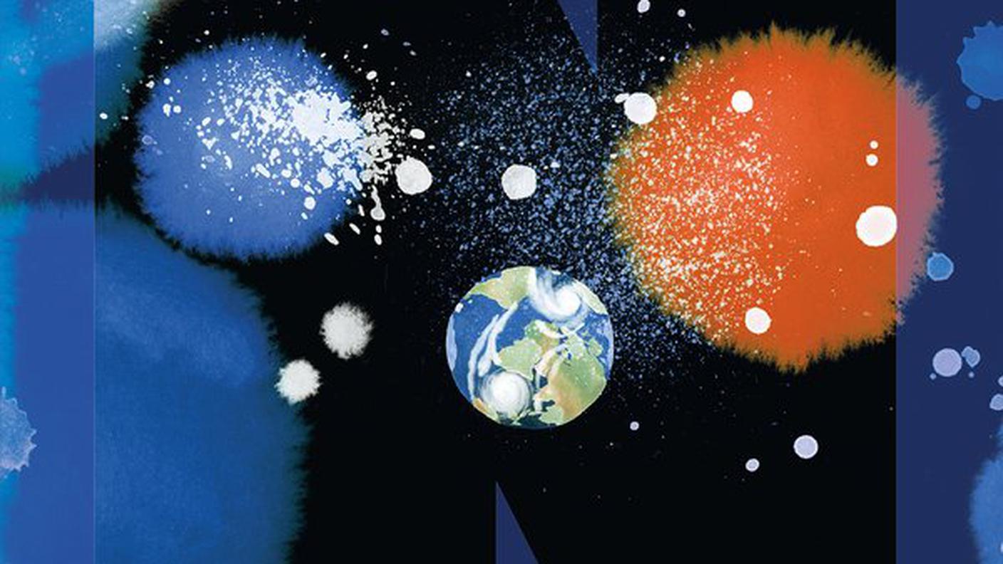 “Orbital” di Samantha Harvey,  NN Editore, (dettaglio di copertina)
