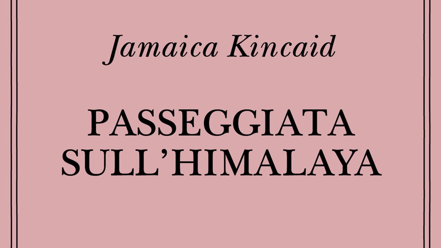 “Passeggiata sull’Himalaya” di Jamaica Kincaid, Adelphi (dettaglio di copertina)