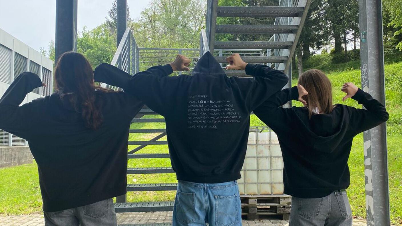 Gaia, Valentina, Simone e Gabriele