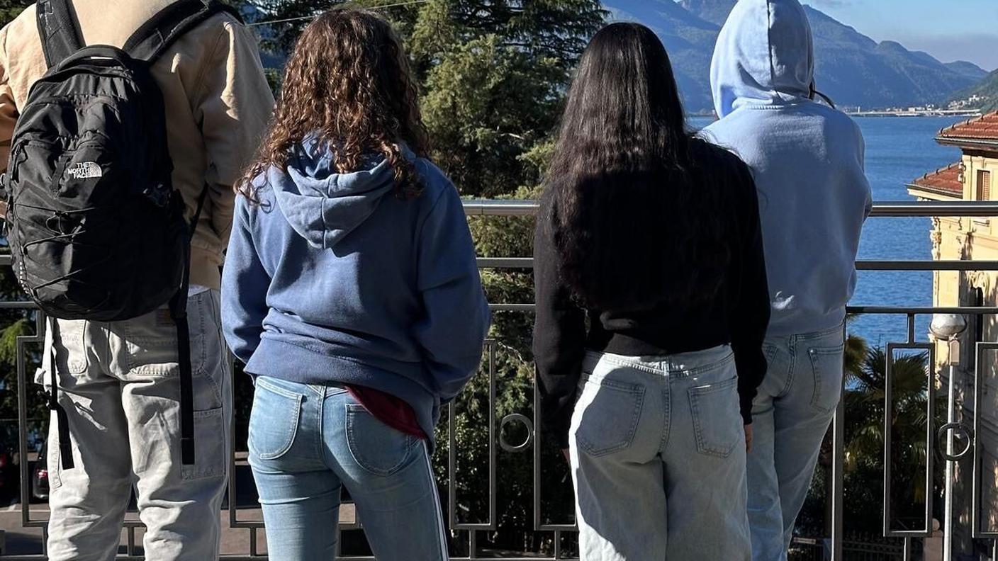 Serena, Abarsha, Giorgio e Laura