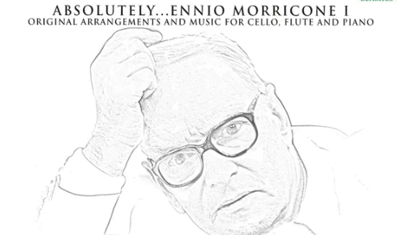 "Absolutely… Ennio Morricone II" di Gilda Buttà, Luca Pincini, Paolo Zampini, Da Vinci Classics (dettaglio di copertina)