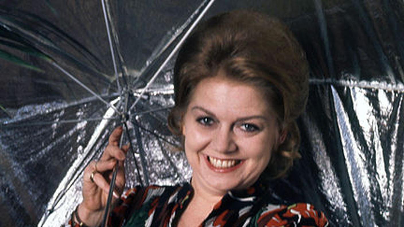 Elena Souliotis nel 1974 al Carlton Tower Hotel di Londra