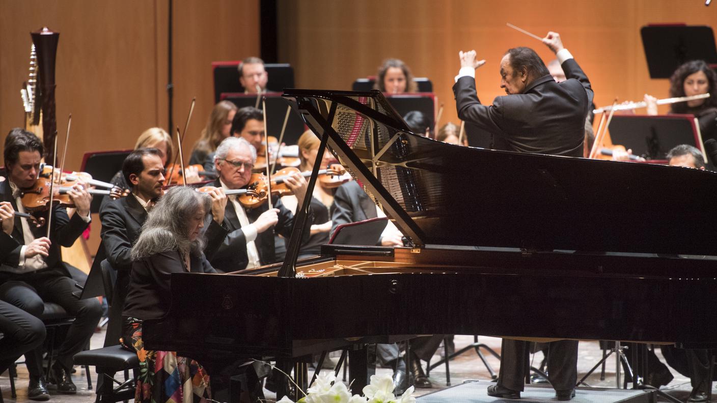 Martha Argerich e Charles Dutoit