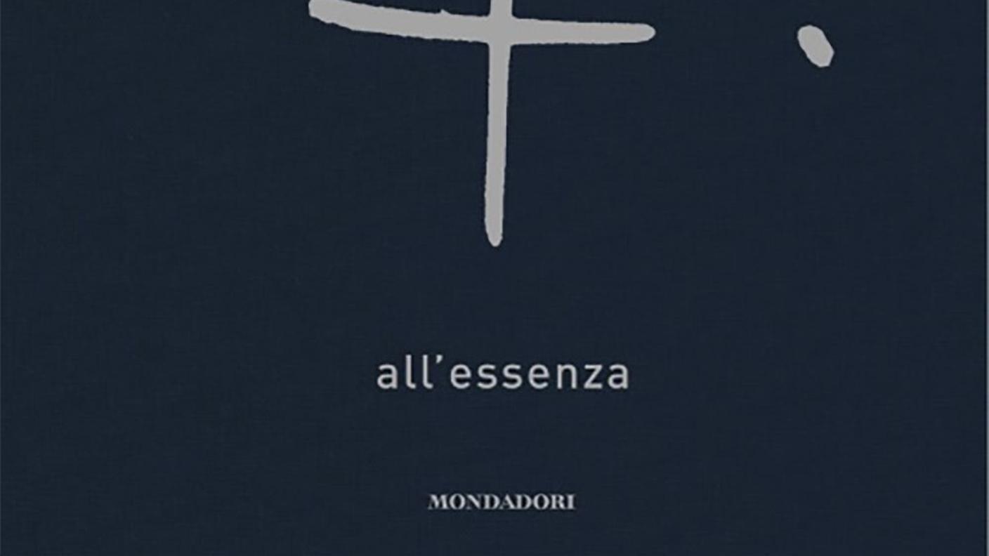 "All’essenza" di Franco Battiato, Mondadori (dettaglio di copertina)