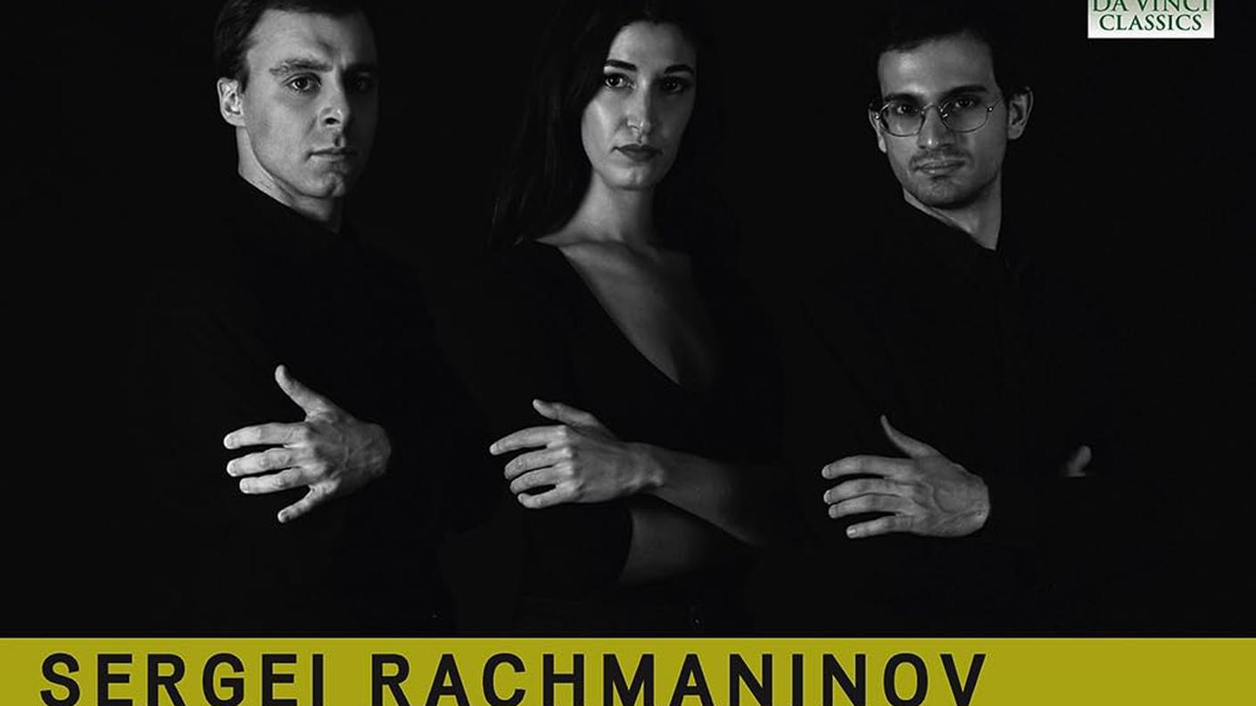 "Rachmaninov: Piano Trios Nos. 1 & 2" di Trio Kobalt, Da Vinci Classics (copertina)