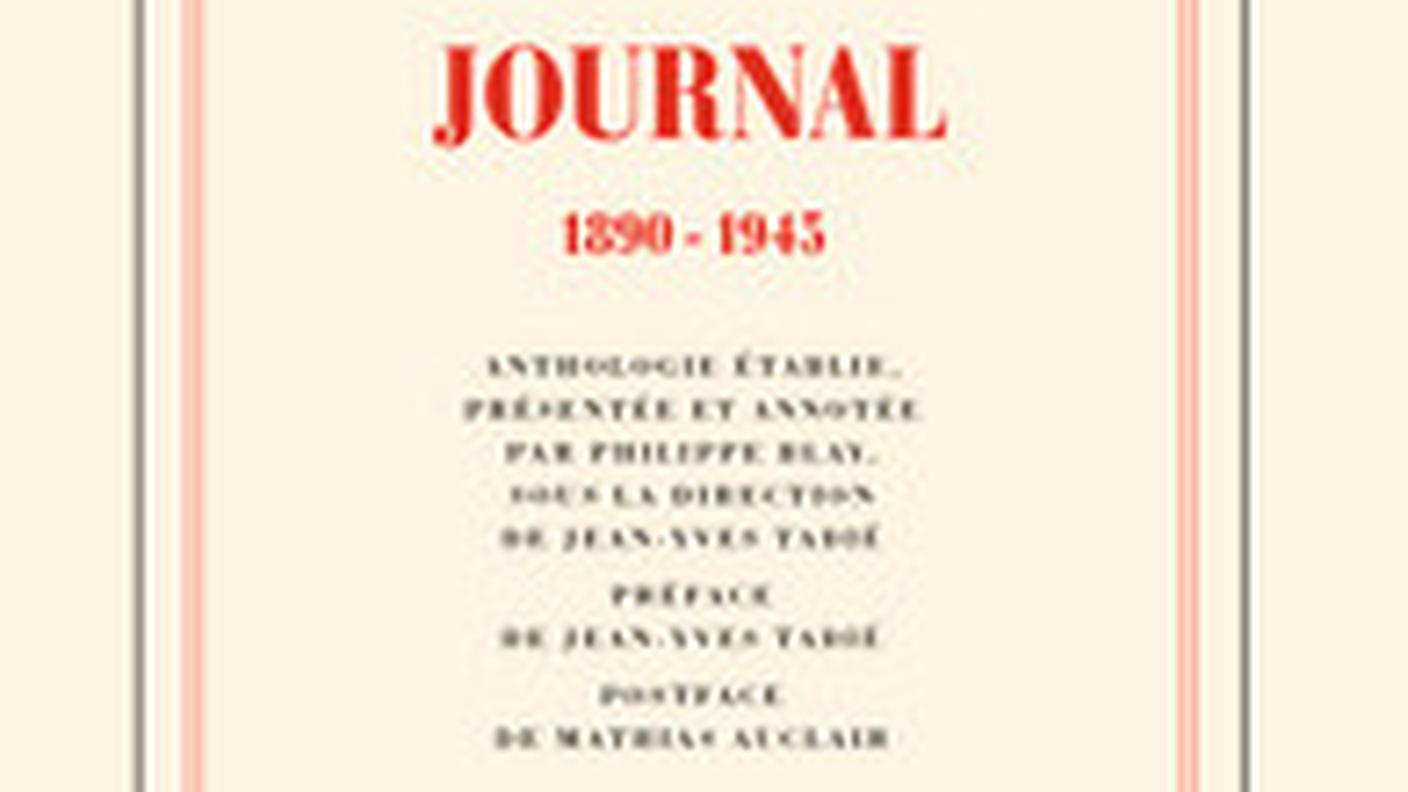 "Journal" di Philippe Blay, Gallimard (dettaglio di copertina)
