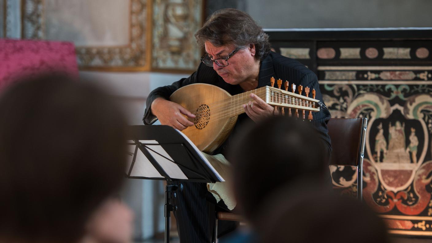 Luca Pianca in concerto a Locarno nel 2014