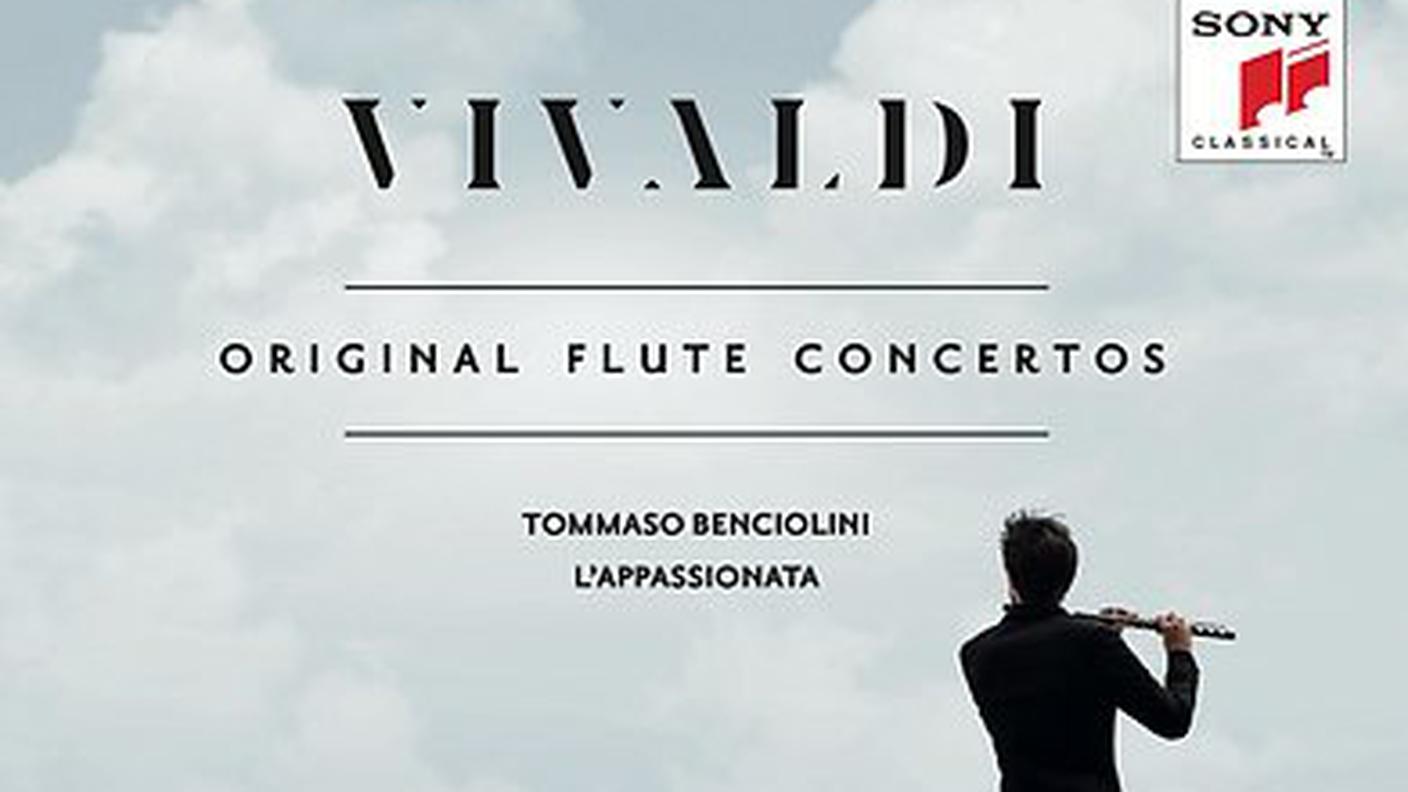 "Original Flute Concertos” di Tommaso Benciolini, Sony Classical (dettaglio di copertina)