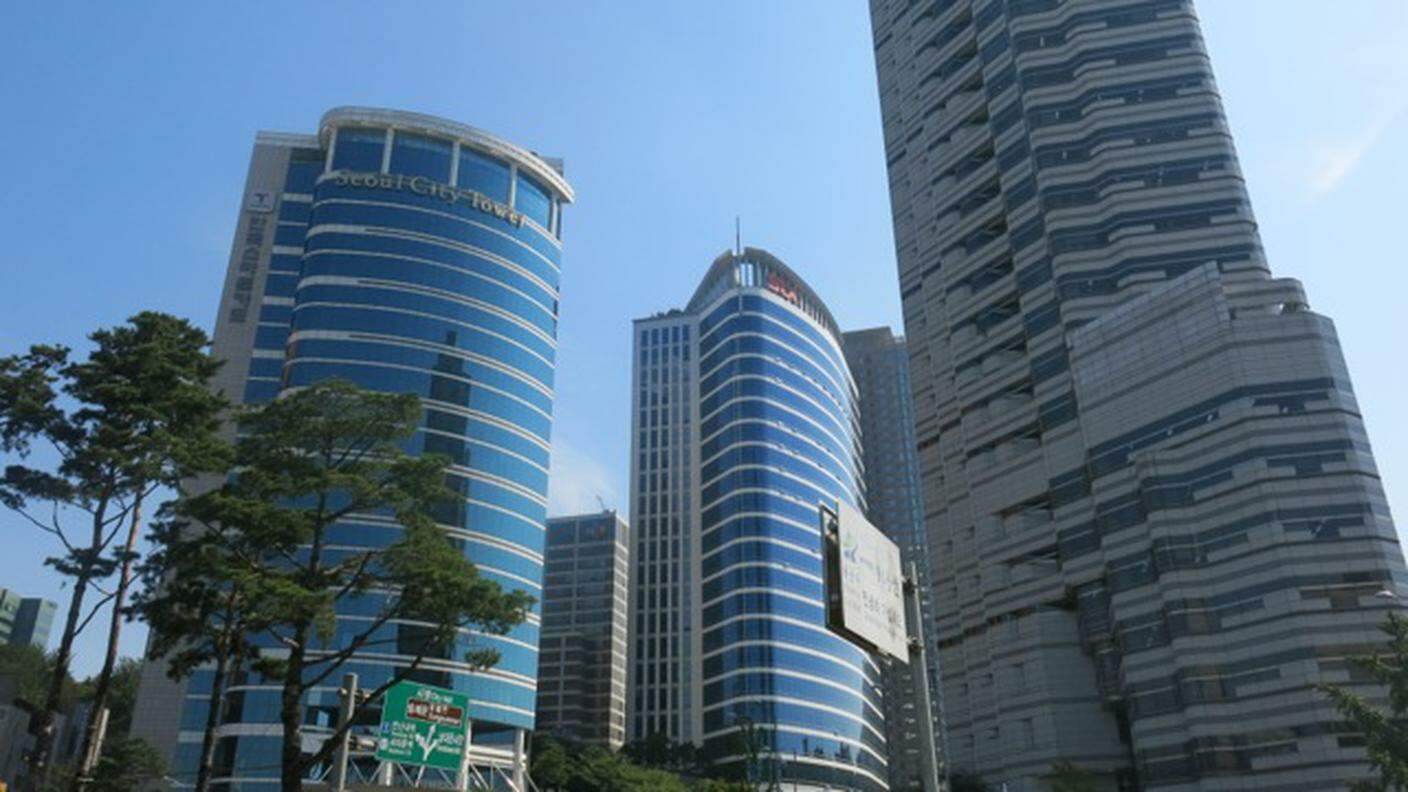 Modernità della capitale coreana: una delle tigri dell'economia asiatica.