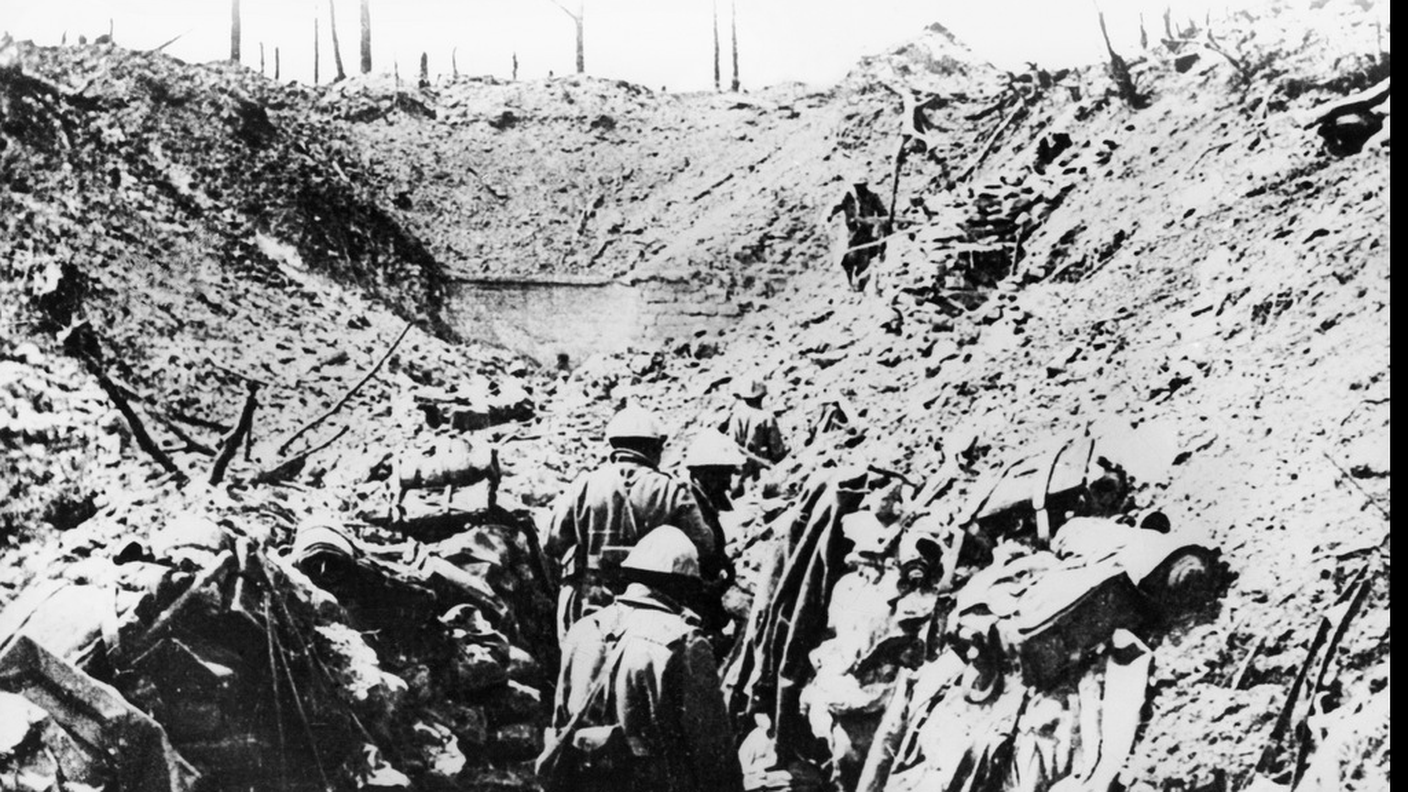 Trincea, Francia 1916