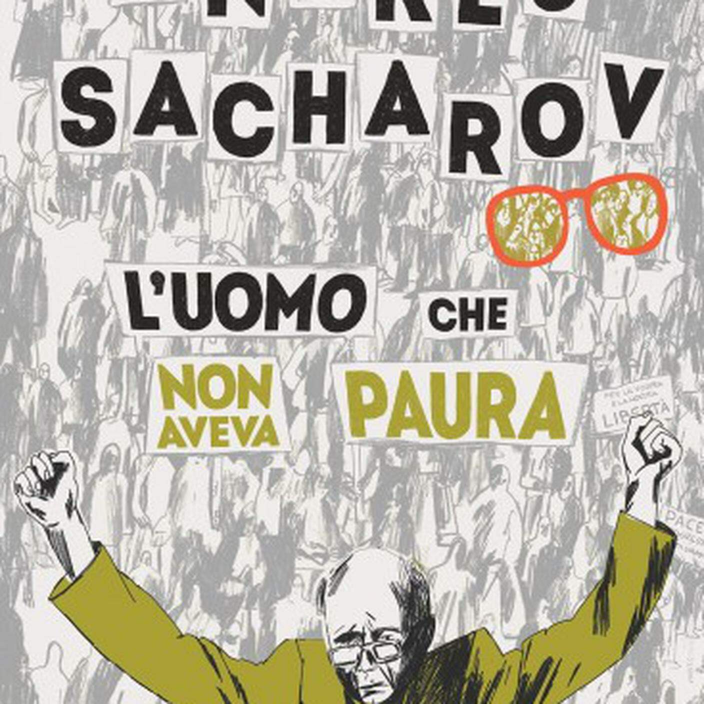"Andrej Sacharov, l’uomo che non aveva paura" di Ksenija Novochat'ko, Caissa Italia (dettaglio di copertina)