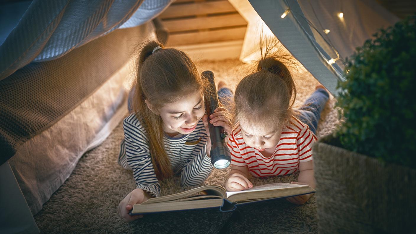 Bambini che leggono, libri per bambini