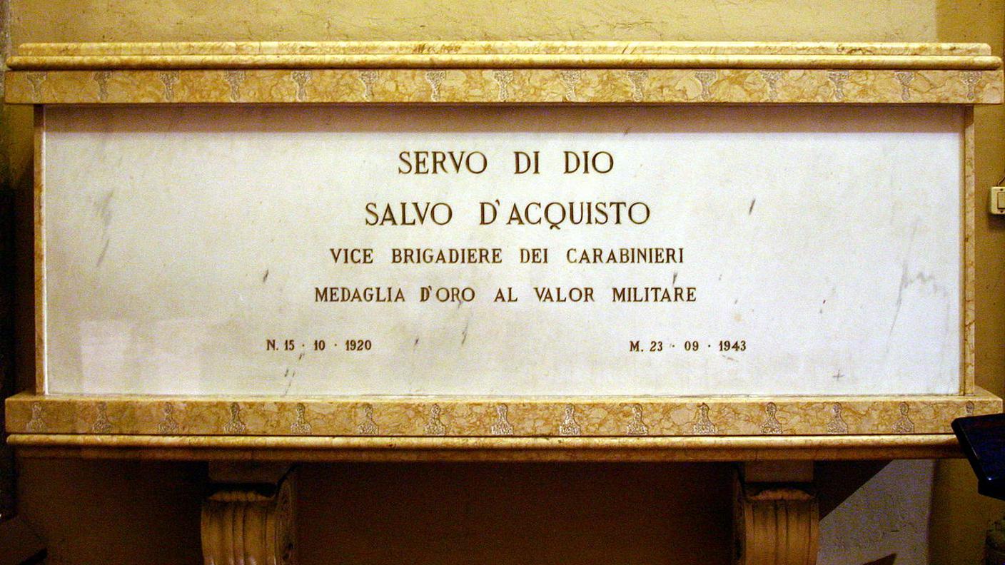 tomba_del_servo_dio_Salvo_D'Acquisto_Santa_Chiara_napoli