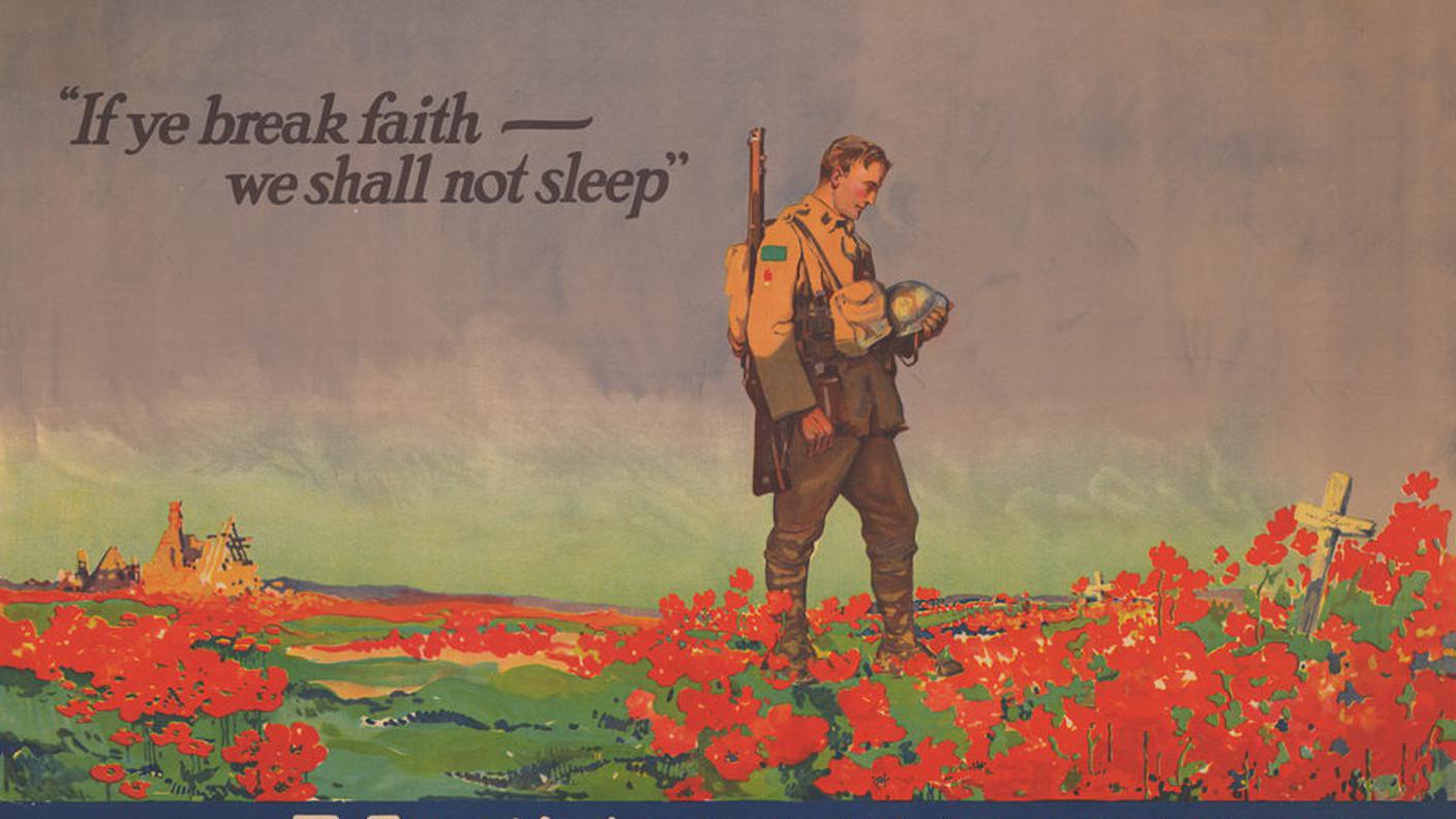 Manifesto_vintage_del_"Poppy Day"_il_giorno_dei_papaveri