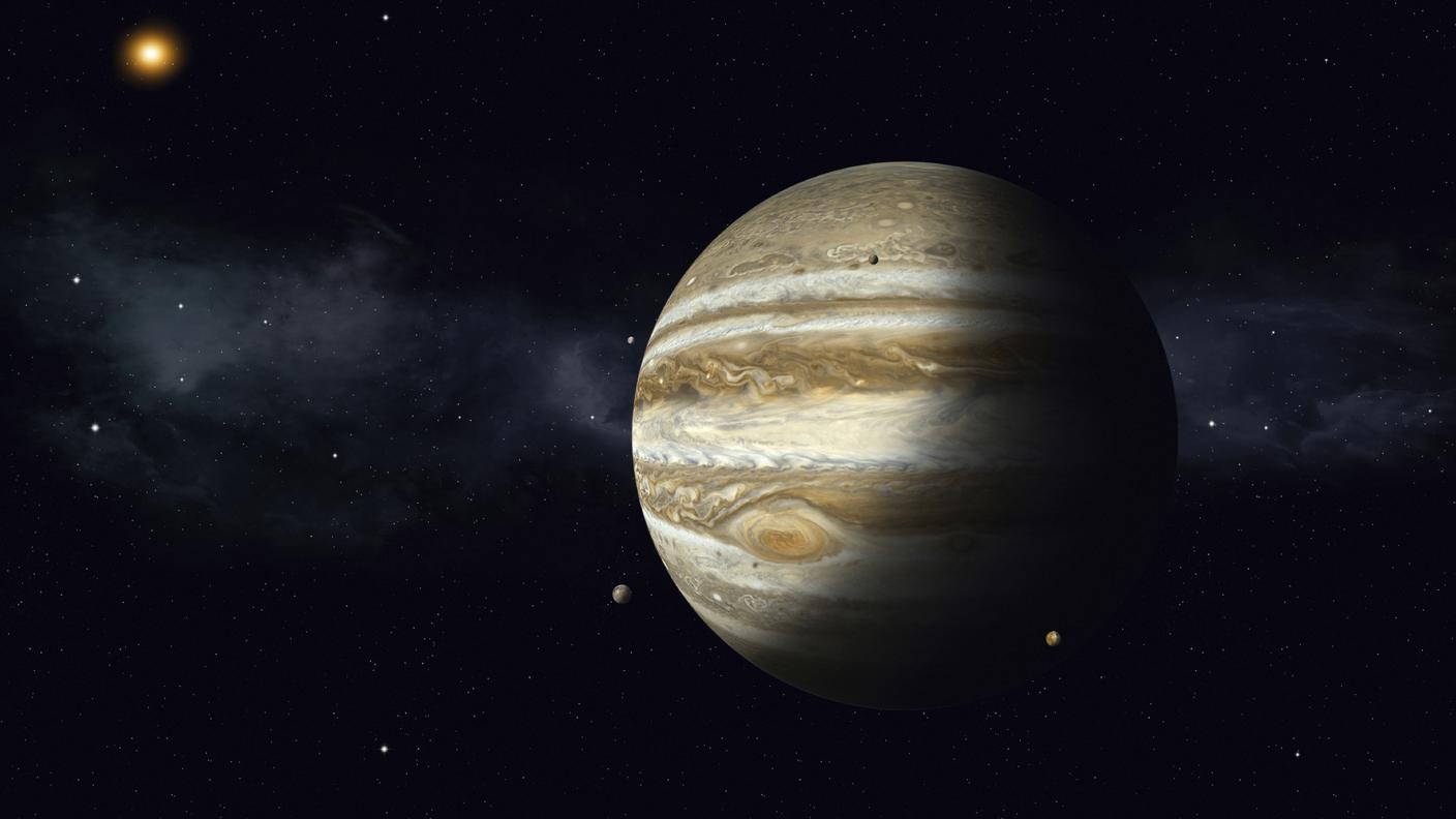 iStock_Planet Jupiter, Ganymede - Planetary Moon, Planetary Moon, Planet - Space, Satellite