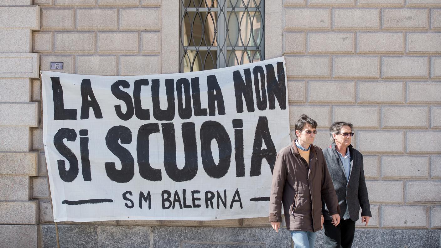 Protesta scuola 23 marzo