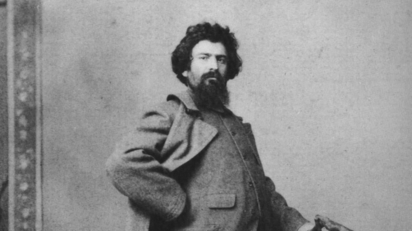 Giovanni Segantini nel 1890 (ca.) (Wikipedia)