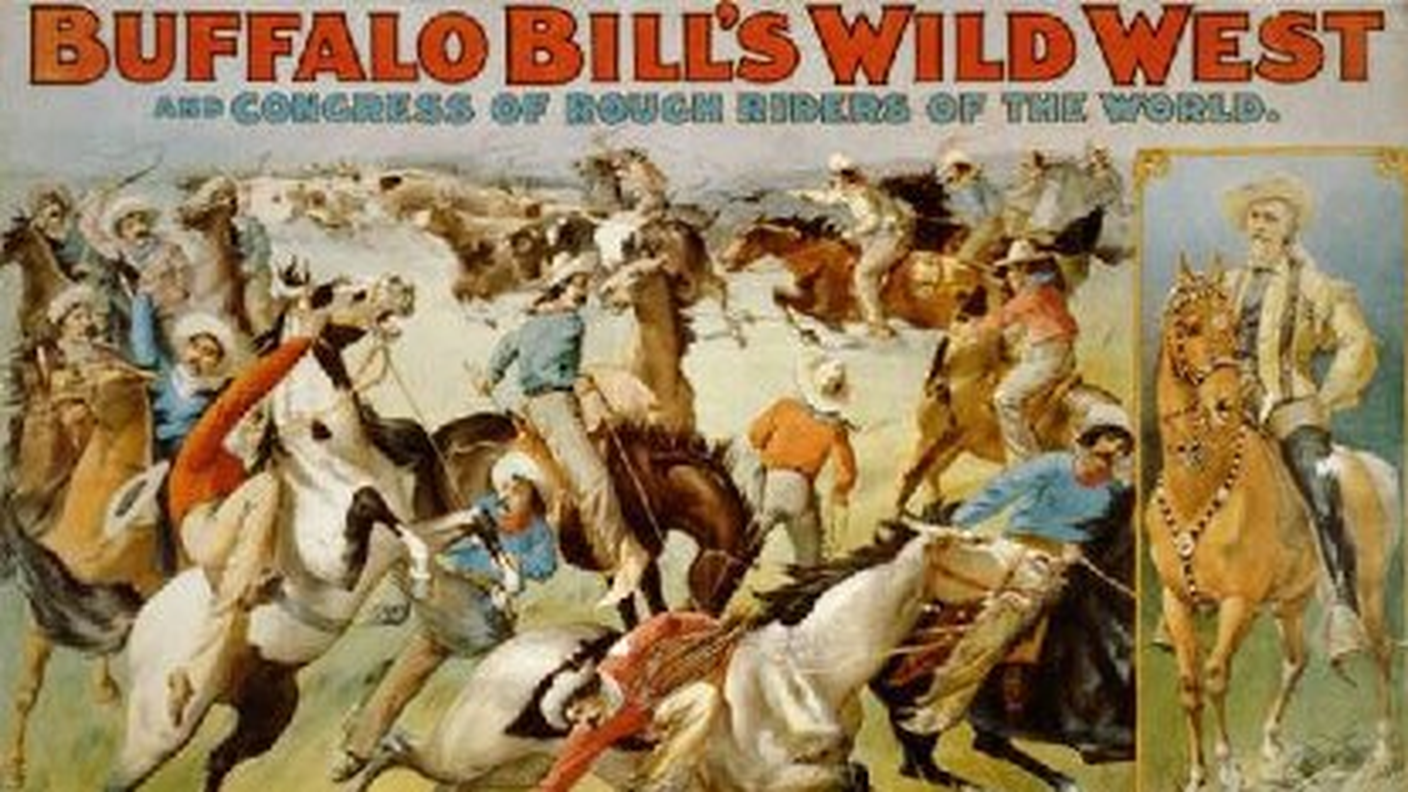 Poster del 1899 del Wild West Show 