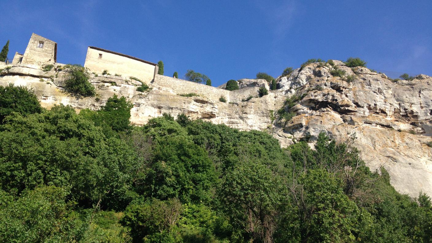 Les Baux de Provence, a una venina di chilometri da Arles.JPG