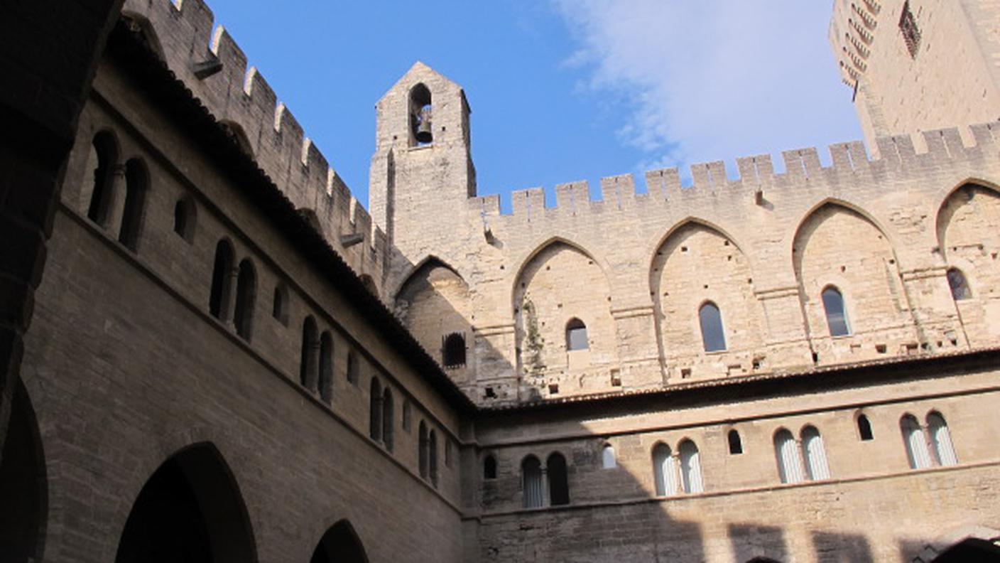 All'interno della corte