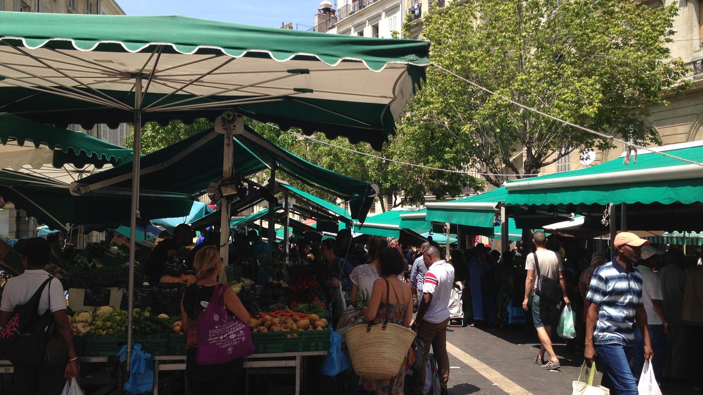 l mercato di Noaille, quartiere magrebino di Marsiglia