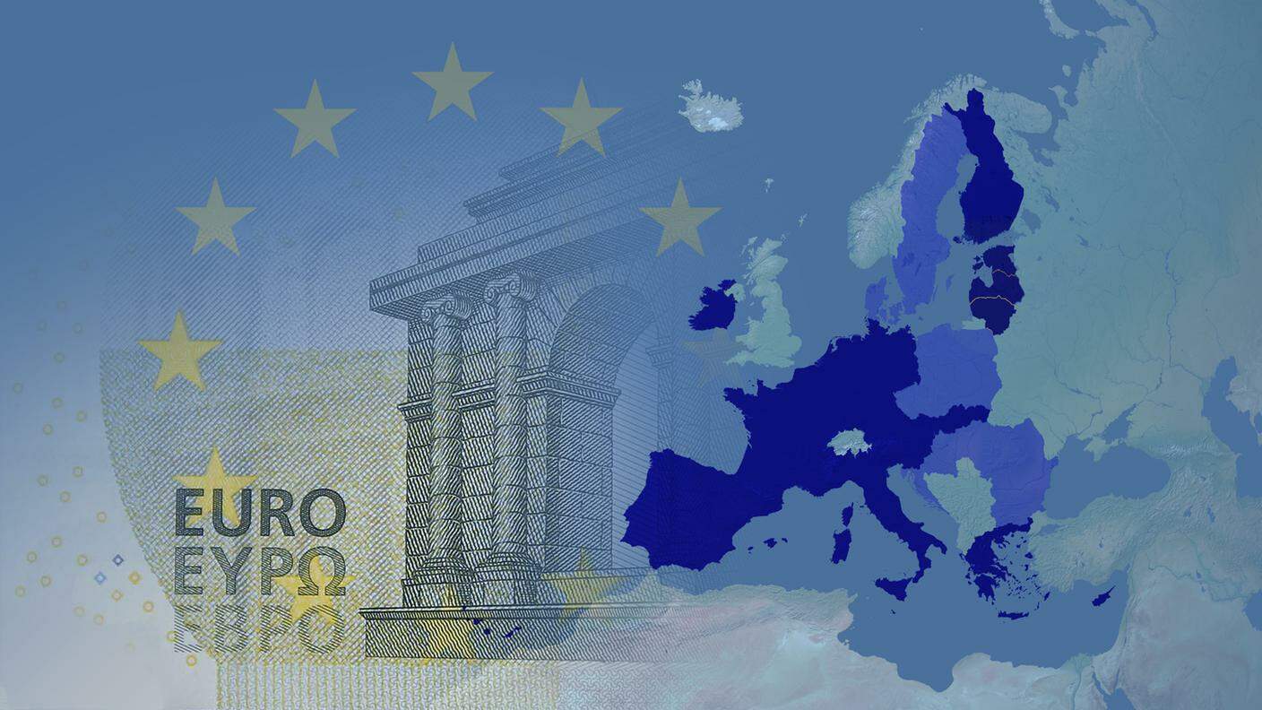 iStock-Valuta dell'Unione Europea, Europa - Continente, Carta geografica