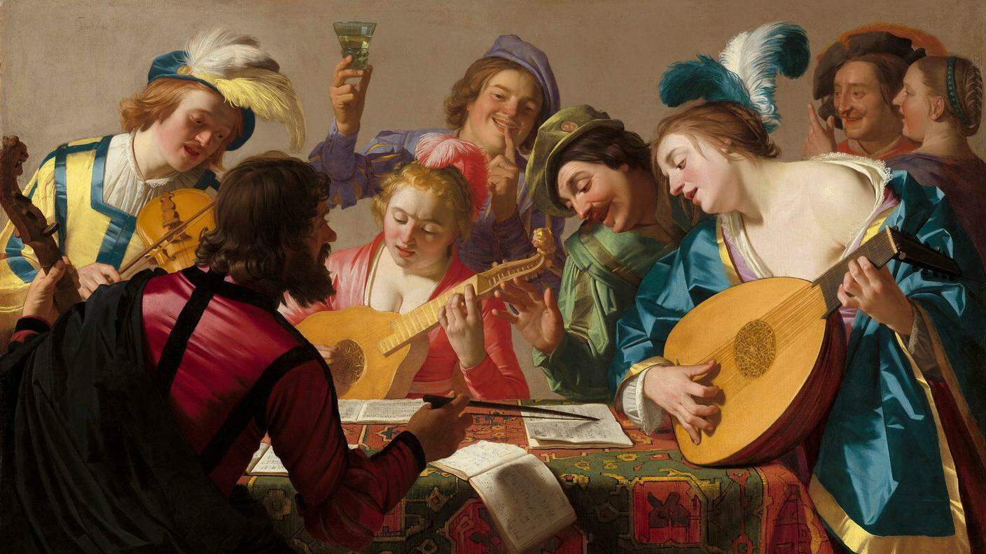 Gerrit van Honthorst, The Concert, 1623, National Gallery of Art, Washington