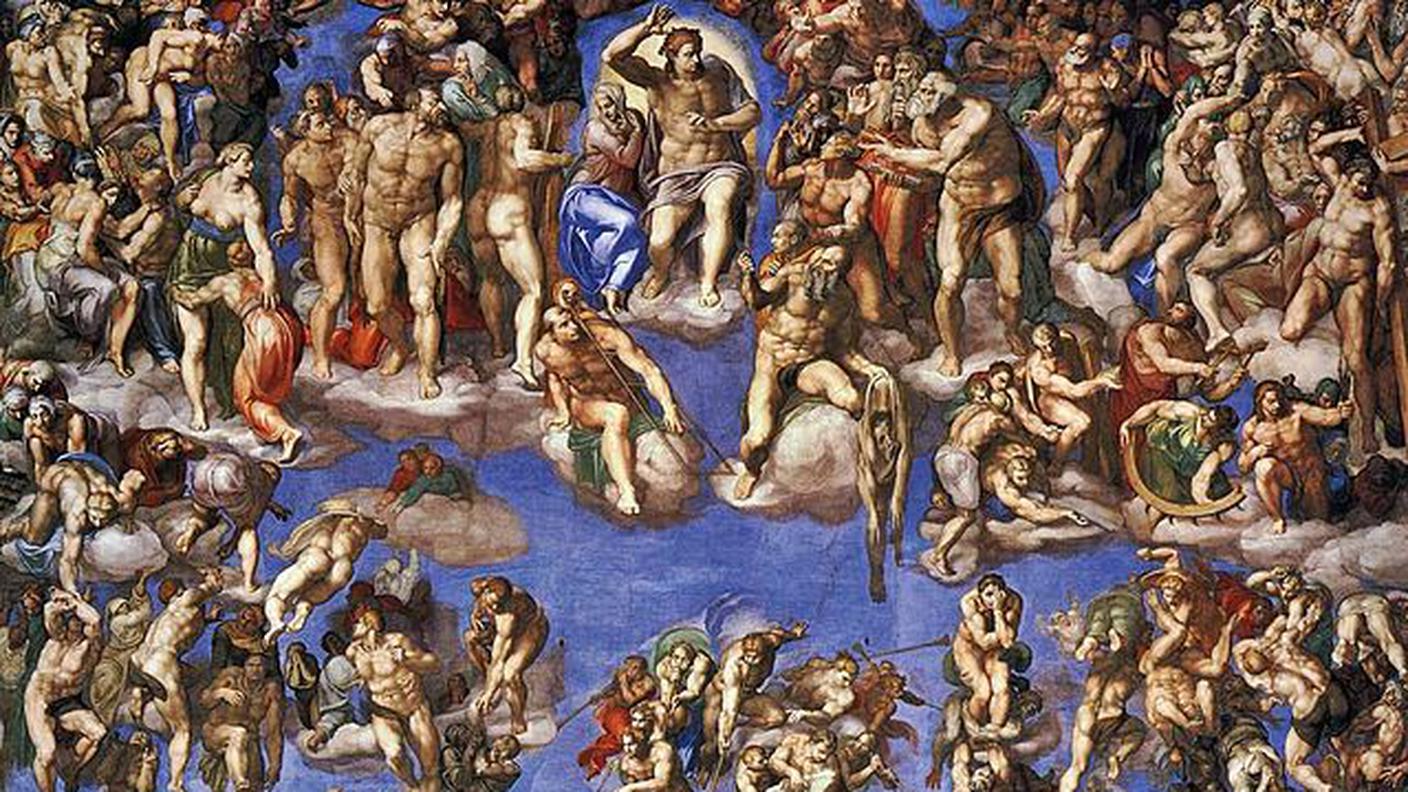 Giudizio universale Michelangelo Cappella Sistina
