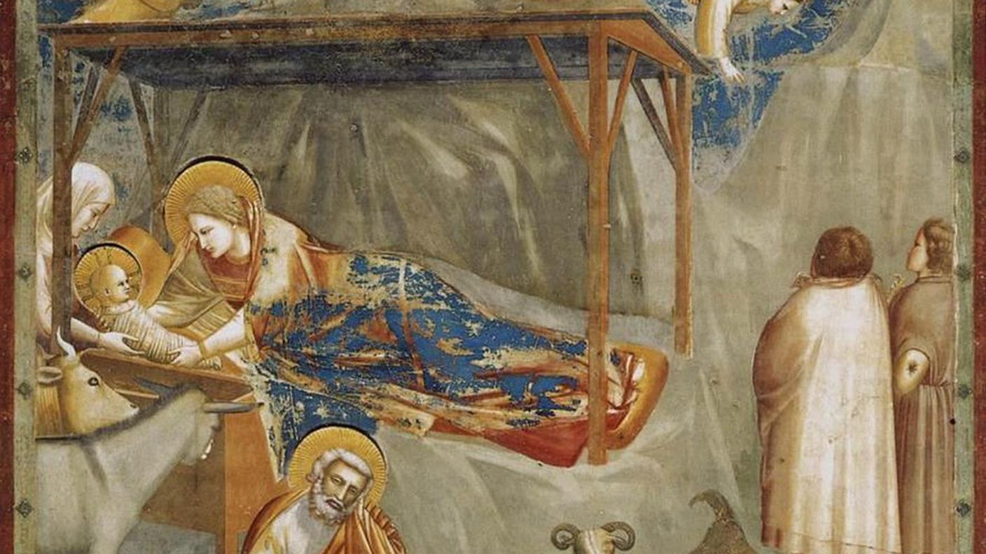 La Natività di Cristo - Giotto di Bondone – Cappella degli Scrovegni, Padova