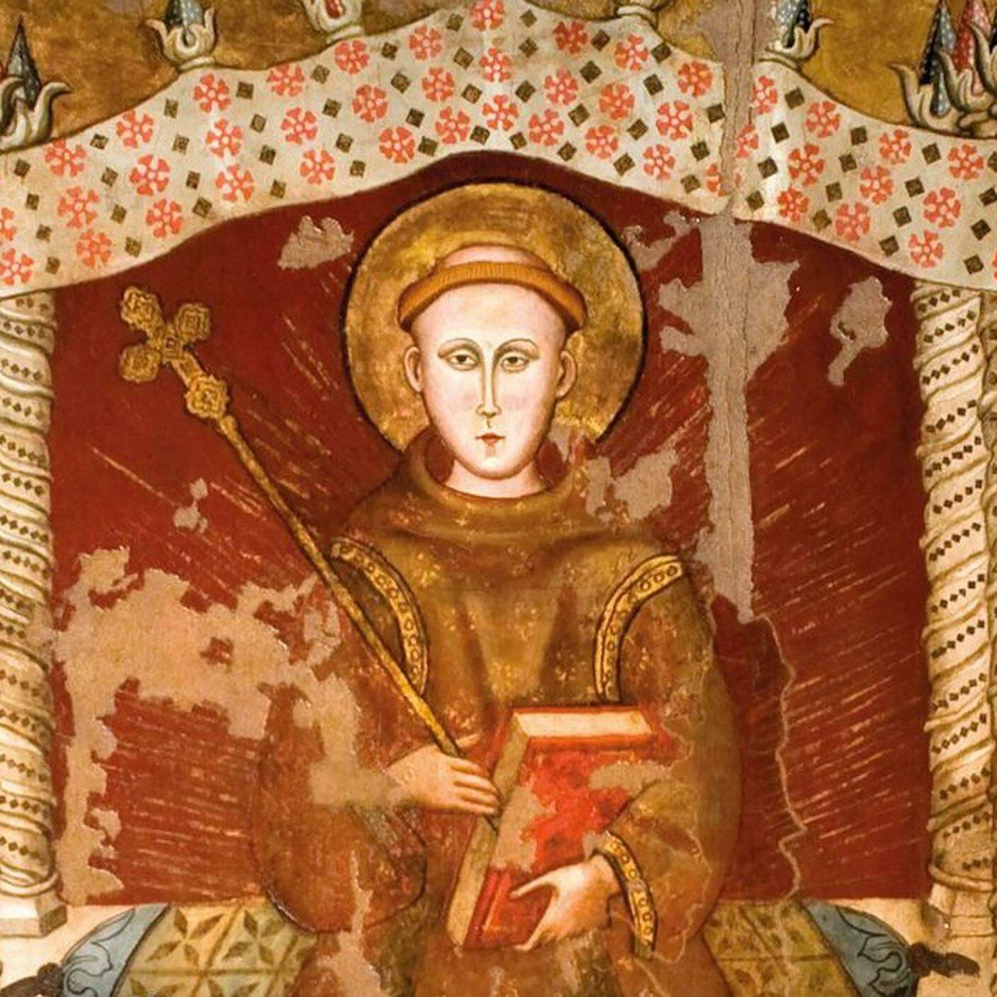 San Francesco in trono. Cripta Cattedrale San Rufino - Assisi