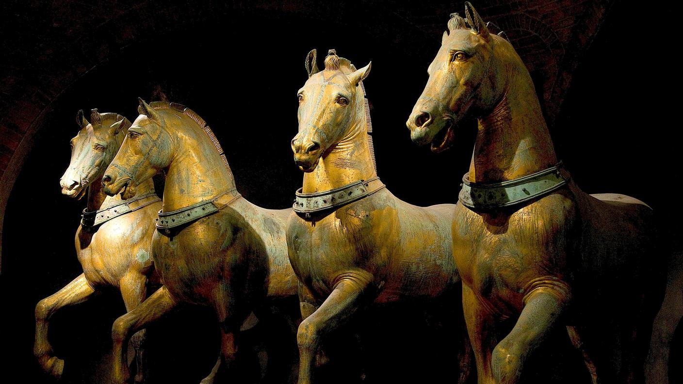 I cavalli di San Marco (oggi a Venezia), in origine nell'Ippodromo di Costantinopoli