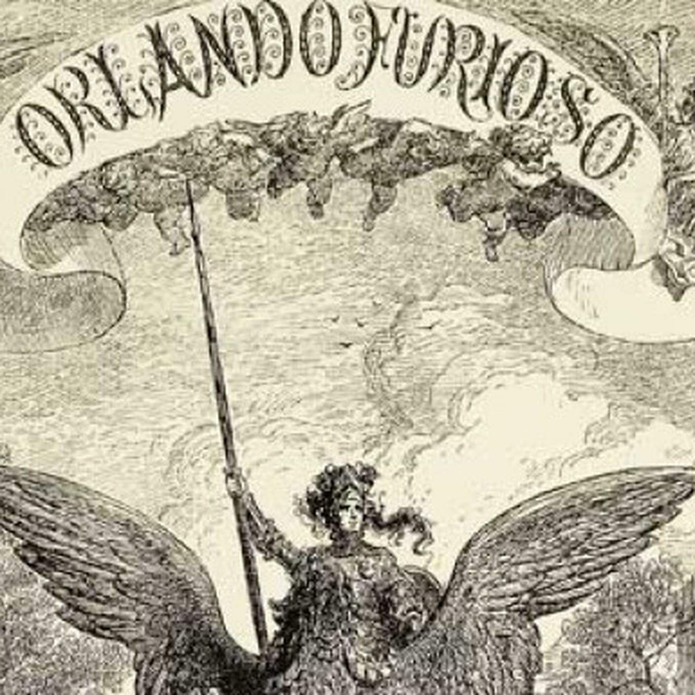 Illustrazione di frontespizio dell’Orlando Furioso