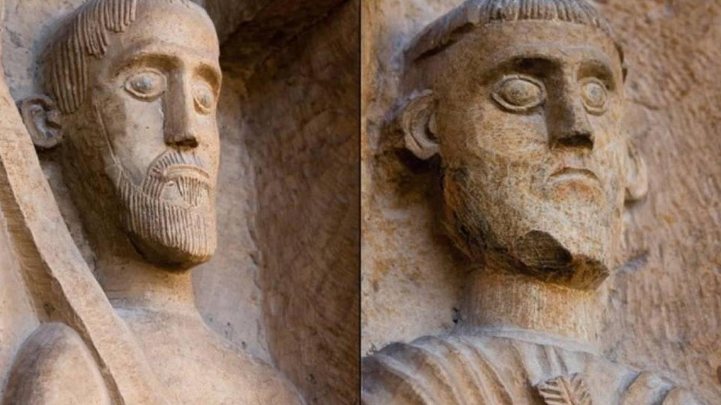 Sculture longobarde (archivio Comune Ferentillo)