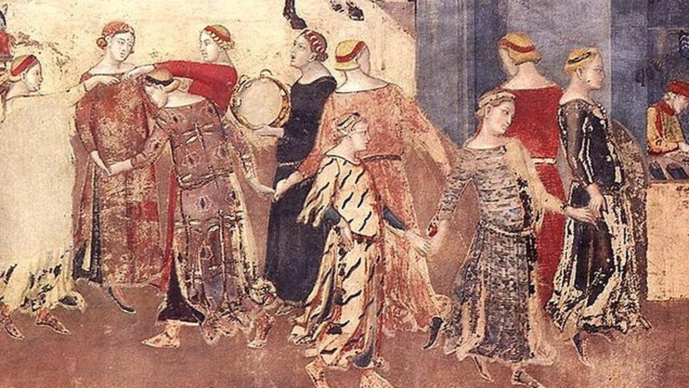 Allegoria del Buon Governo di Ambrogio Lorenzetti, Palazzo Pubblico, Siena (Wikipedia)