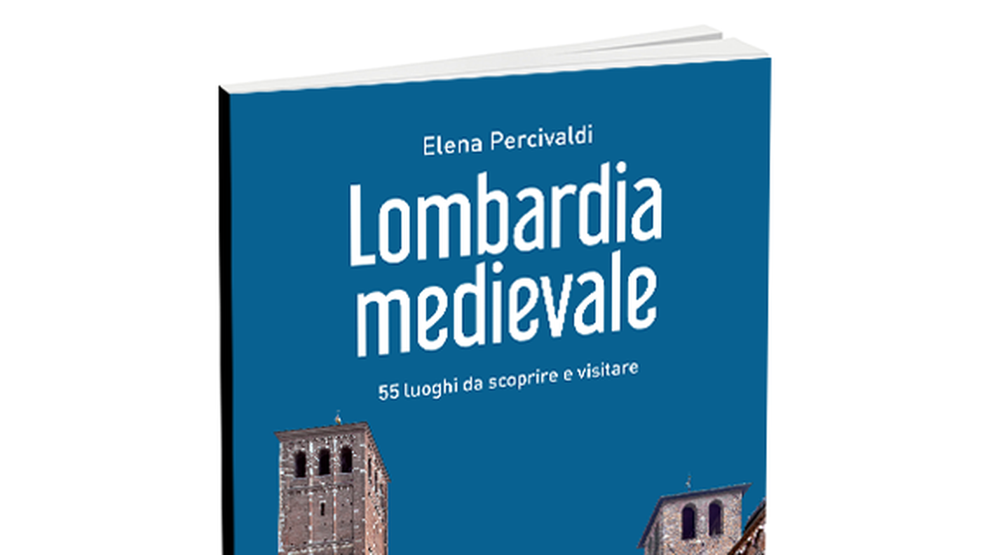 "Lombardia medievale" di Elena Percivaldi, Edizioni del Capricorno (dettaglio di copertina)