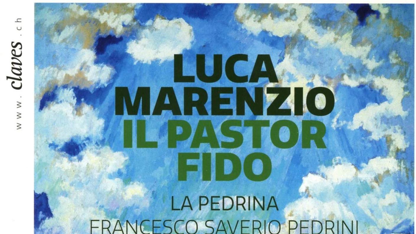 "Luca Marenzio: il pastor fido", Ensemble La Pedrina, Claves (dettaglio di copertina)